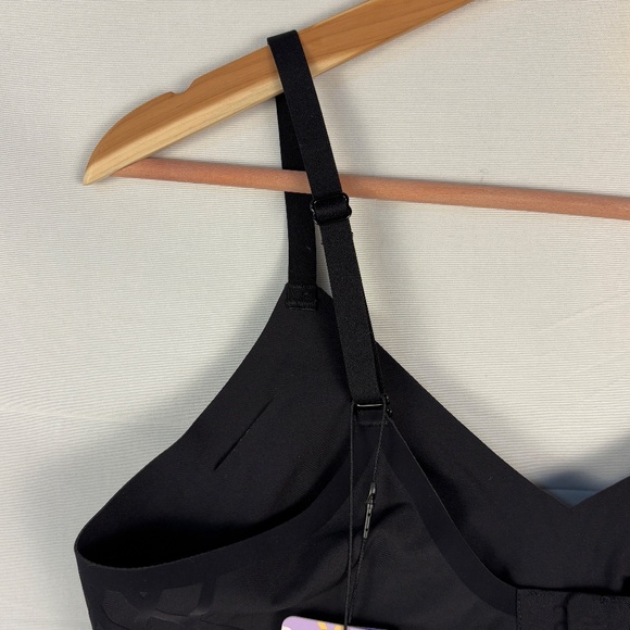 NWT HoneyLove Womens Silhouette Wireless Bonded Support Bra Sz L 38 B/C Black - Picture 6 of 13